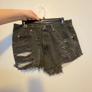 Wrangler jean shorts